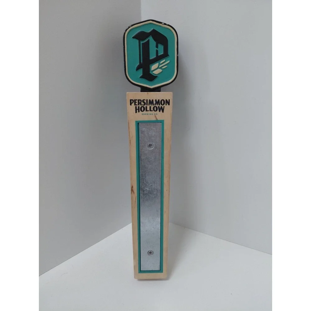 DRAFT BEER TAP HANDLE BY‎ PERSIMMON HOLLOW BREWING CO. Man Cave